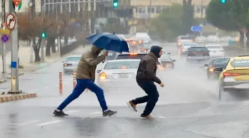 الأرصاد الأردنية تحذر من منخفض جوي وسيول السبت المقبل